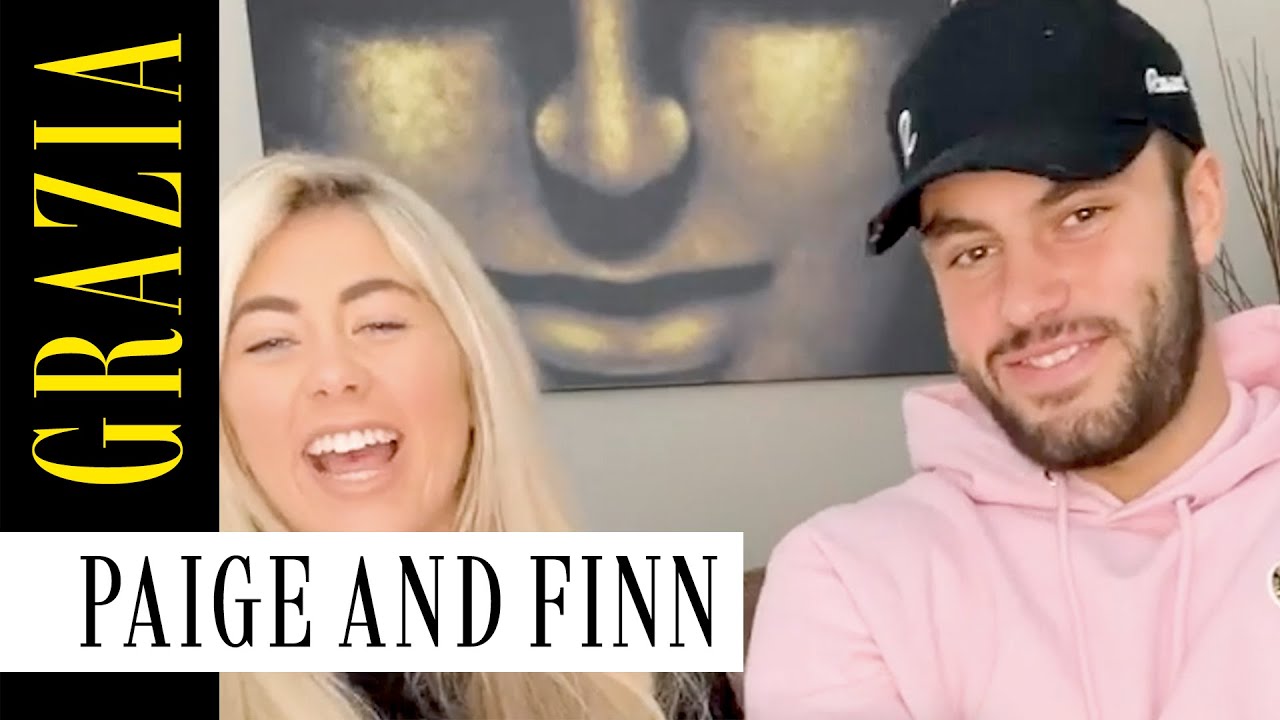 Love Island's Paige and Finn play Mr and Mrs!
