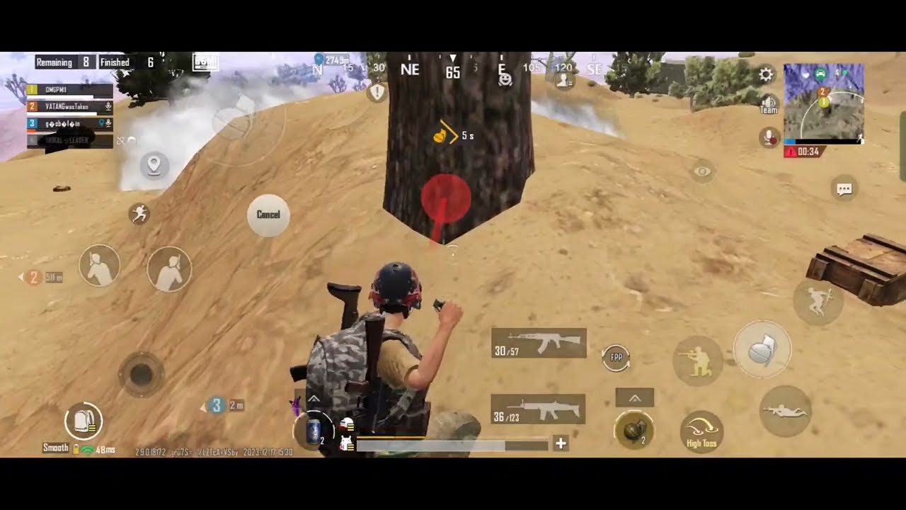 Miramar Gameplay | Solo 6 Kills | PMVONE