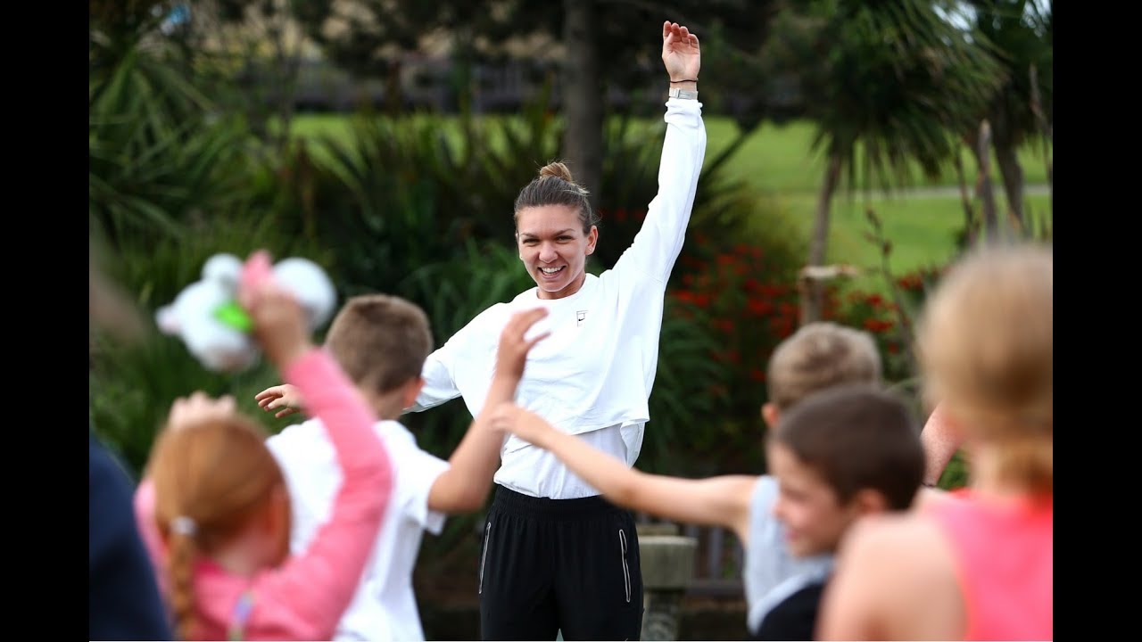 Simona Halep in Eastbourne