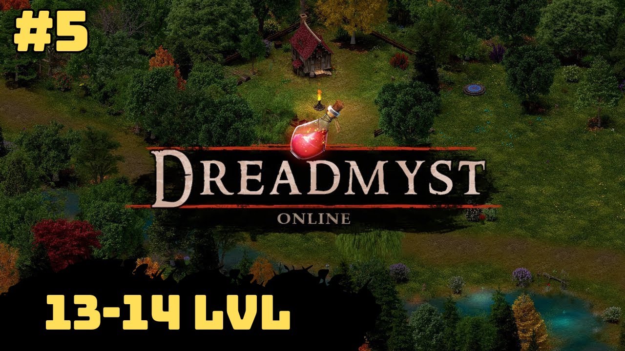 Dreadmyst PL #5 - Dropnąłem legendary staff! (Gameplay 2D MMORPG)
