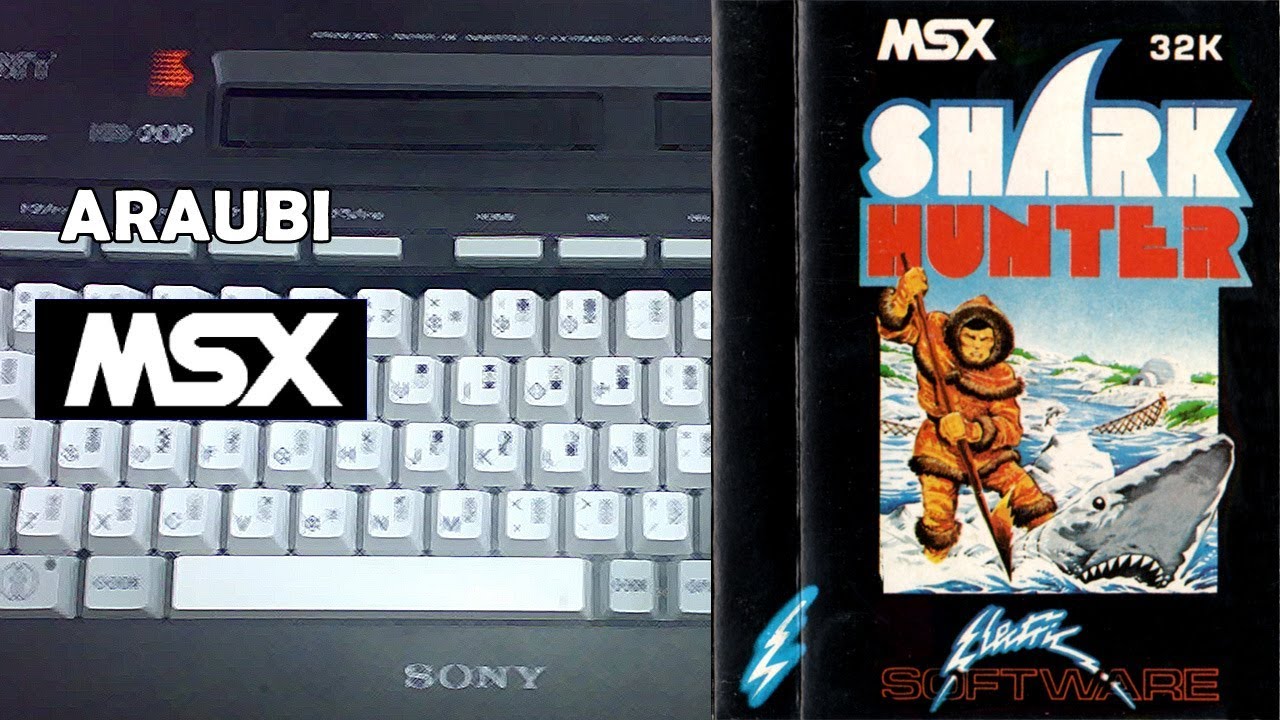 Shark Hunter (Electric Software, 1984) MSX [522] Walkthrough Comentado