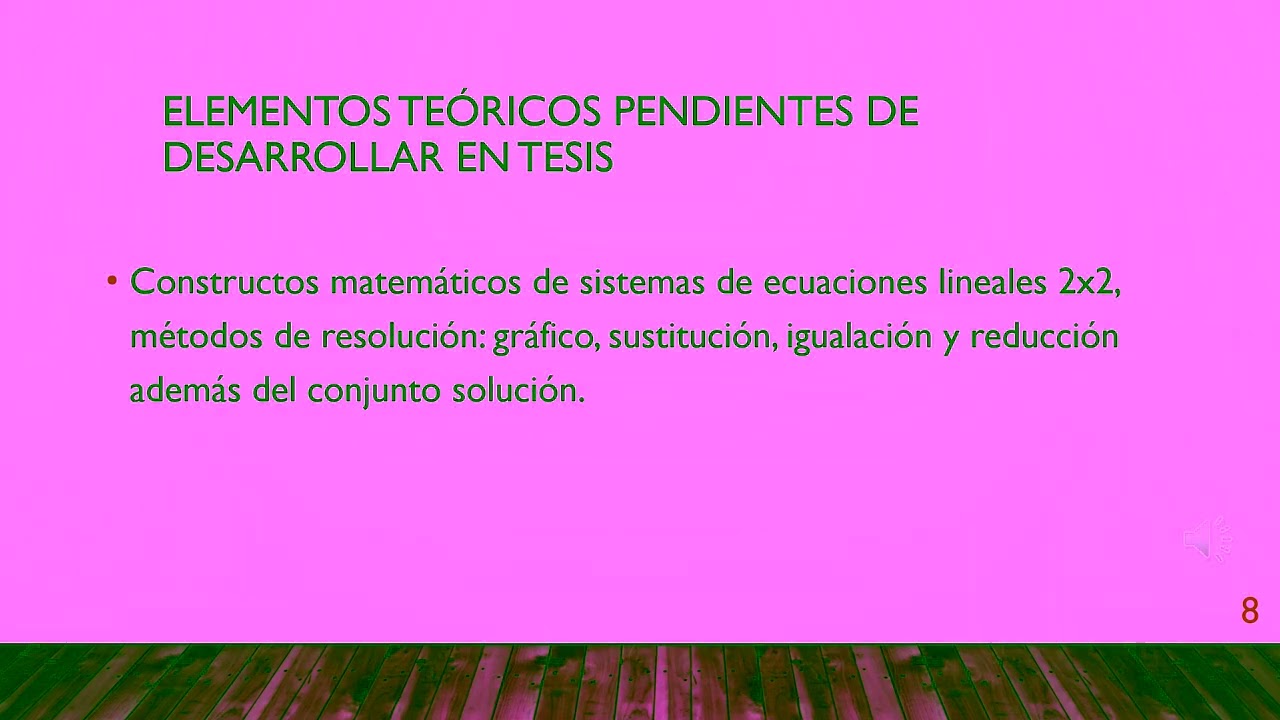 Marco Teórico y Metodología