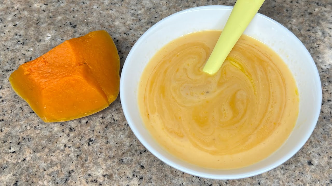۴ دستور غذاخوشمزه وسالم کودک از سنین ۴ ماهگی تا ۵ سال بهترین دستور کدو حلوایی 