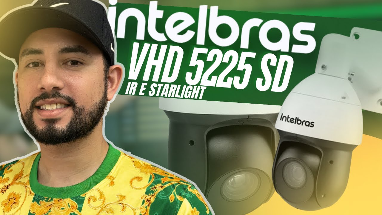 VHD 5225 SD IR STARLIGHT | A MELHOR CÂMERA DA INTELBRAS | ✅