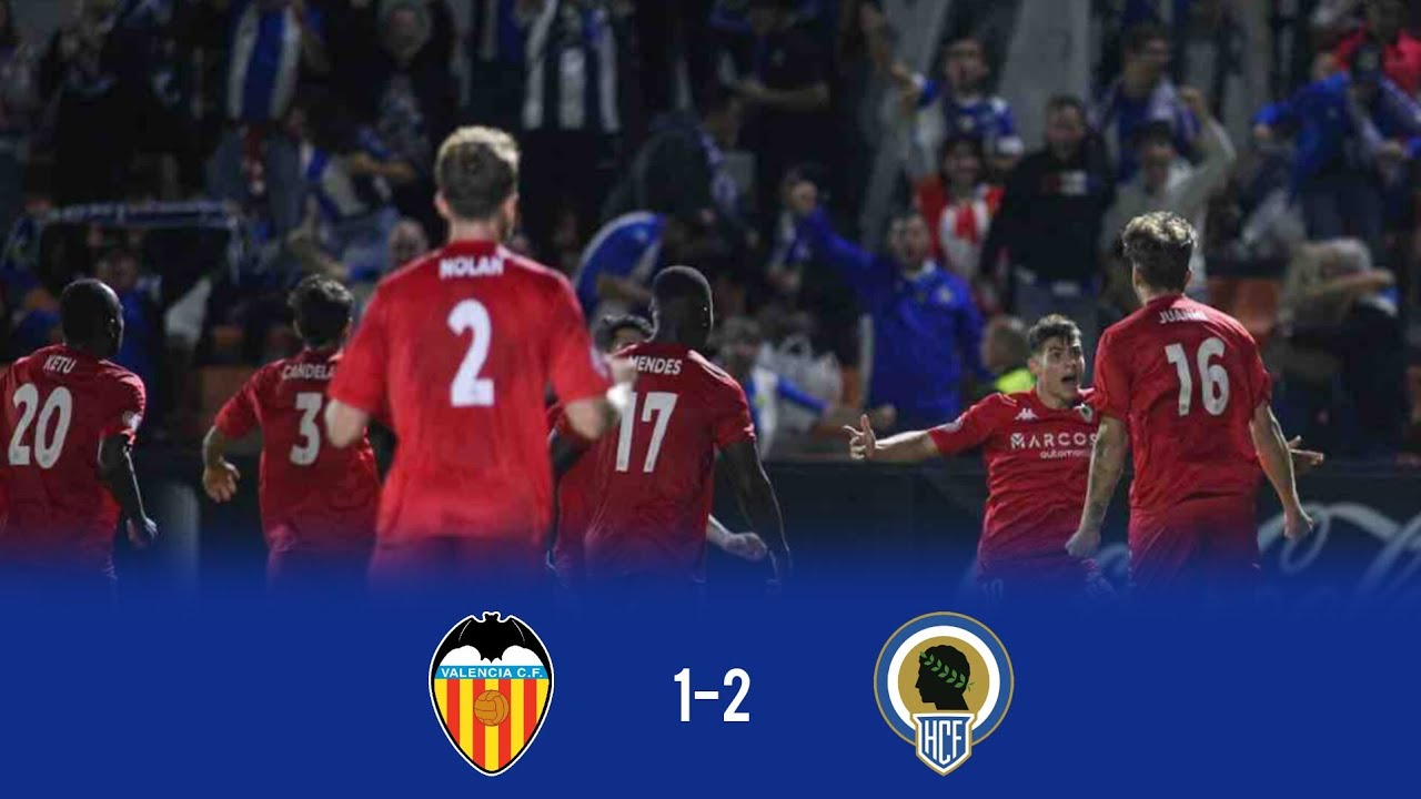 📺 𝐑𝐄𝐒𝐔𝐌𝐄𝐍 | Valencia Mestalla 1-2 Hércules CF | Jornada 9-2ª RFEF-Grupo III