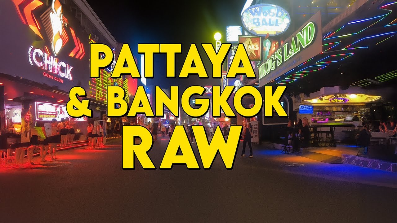 Pattaya & Bangkok RAW Footage | Nightlife, Beaches & City Vibes