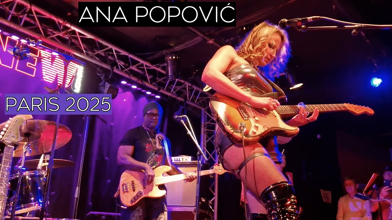 Ana Popović - Live at New Morning, Paris, France, 7 November 2025 (Update)