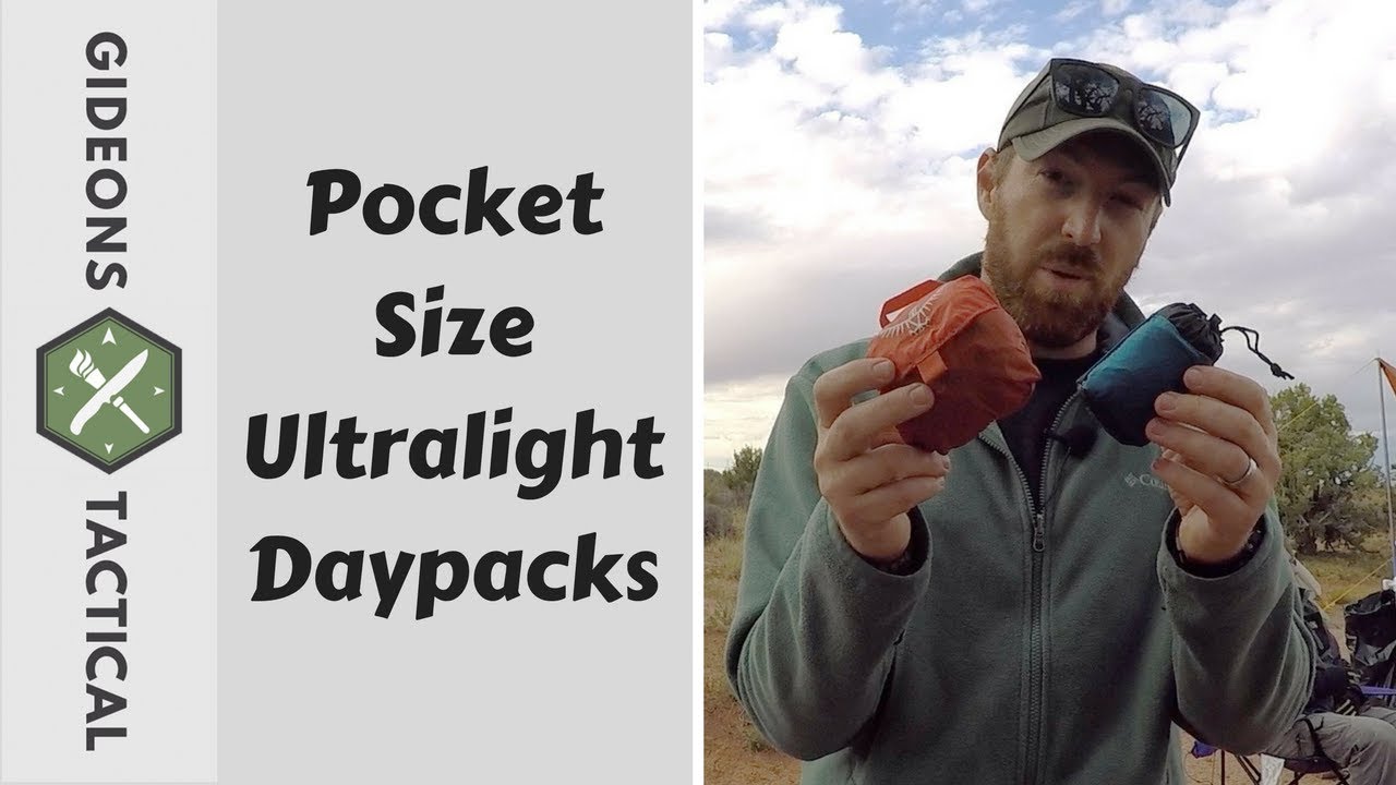 Pocket Size Ultralight Daypacks by Osprey & Sea To Summit