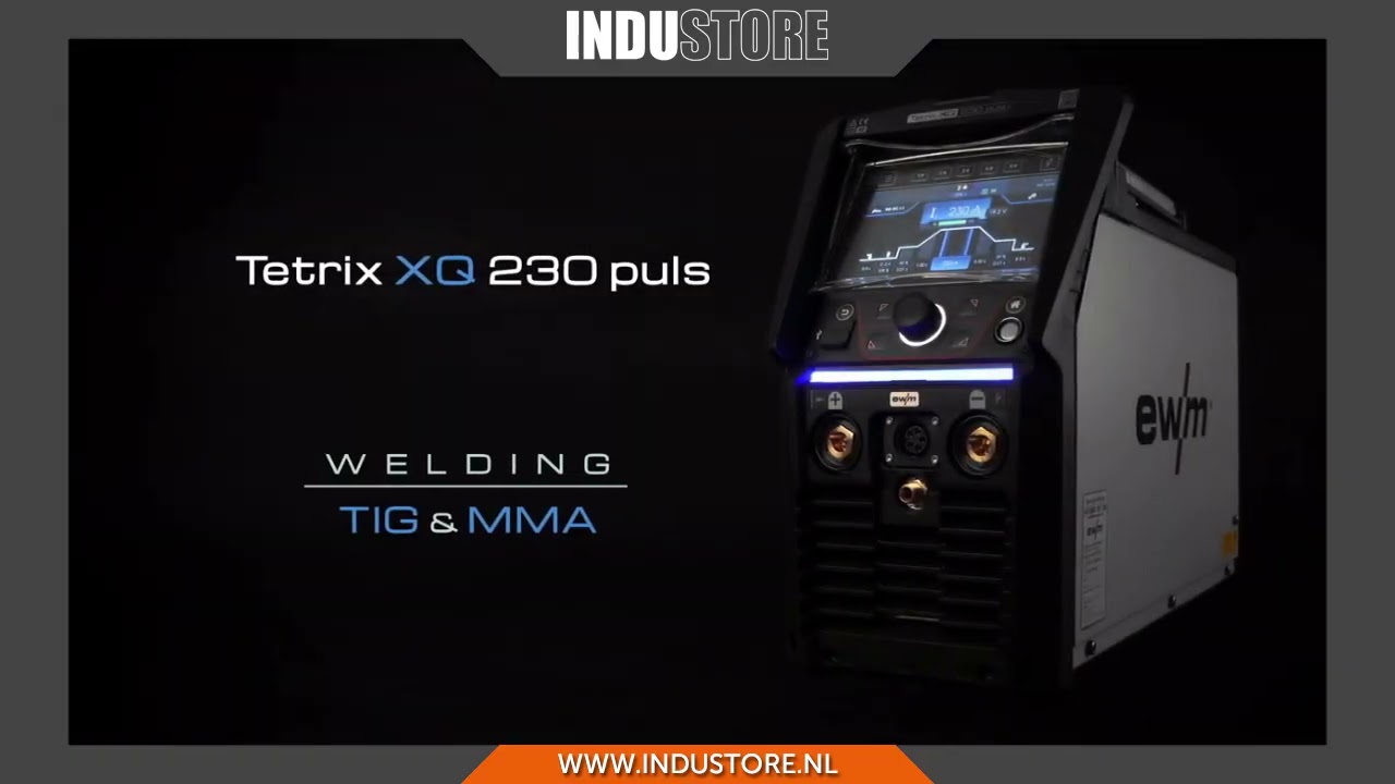 Industore: EWM Tetrix XQ 230 Puls AC/DC Lasapparaat | Professioneel TIG lassen, met beste kwaliteit.