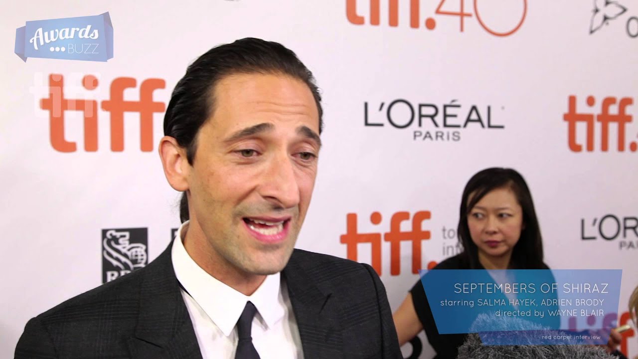 Adrien Brody Septembers of Shiraz Red Carpet (TIFF 2015)