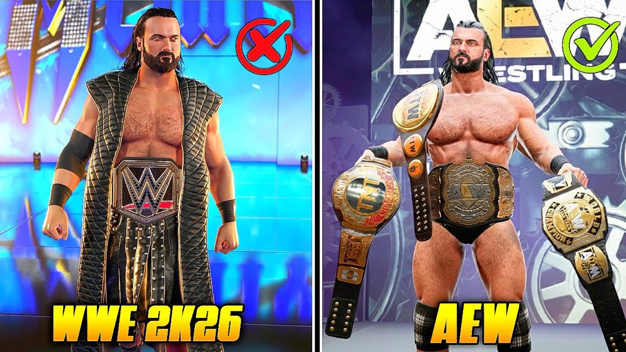 What If WWE 2K26 Wrestlers Debut in AEW Fight Forever (INSANE!)