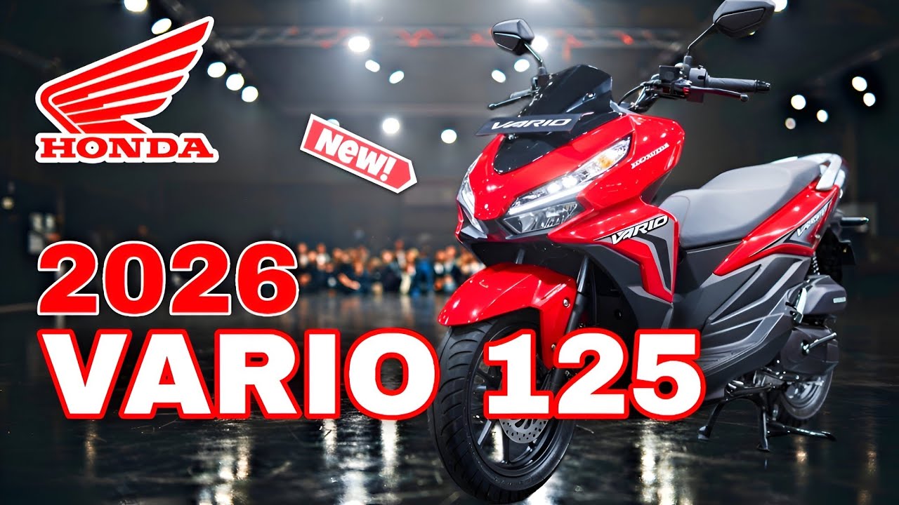🚨Срочно: Представлен Honda Vario 125 2026 года? &mdash; Первый взгляд и обзор?