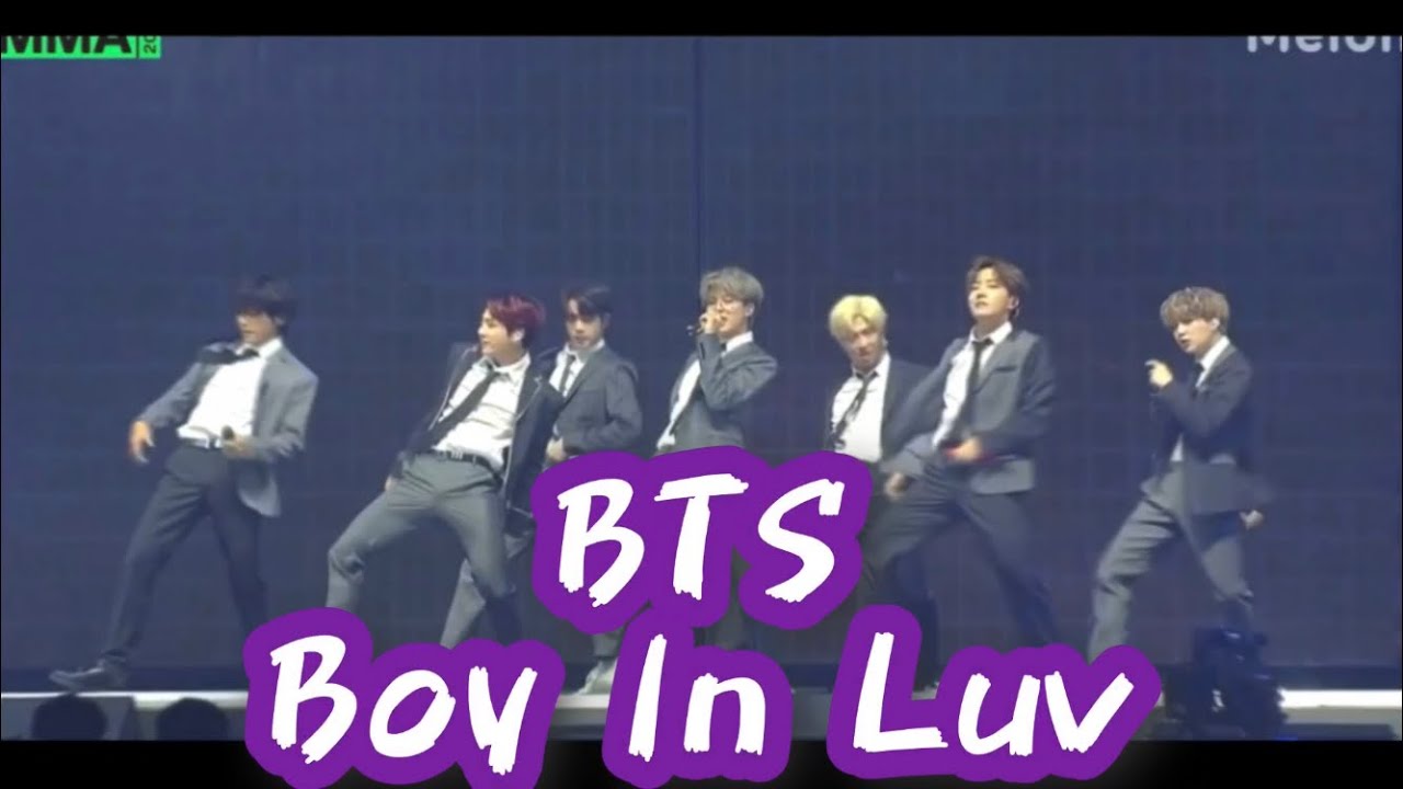 BTS 【방탄소년단 】상남자Boy In Luv Stage MIX 日本語字幕