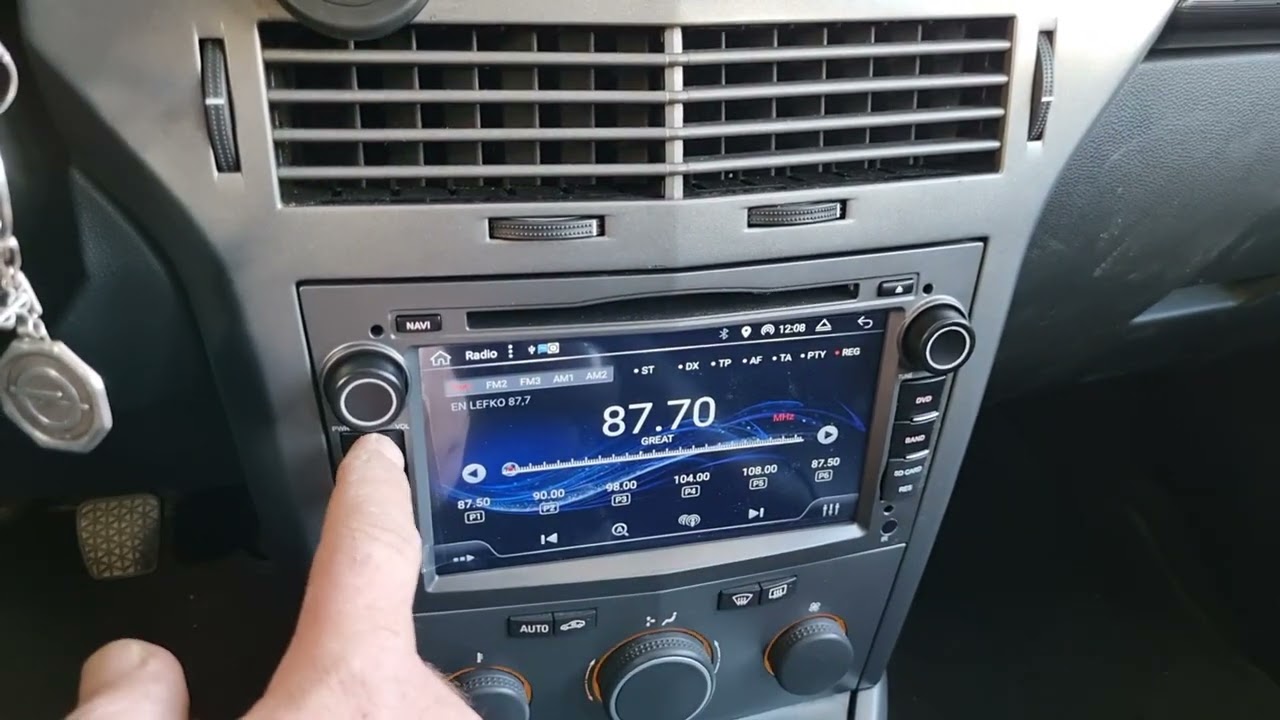 Opel Astra H οθονη Android 12 και Bc menu