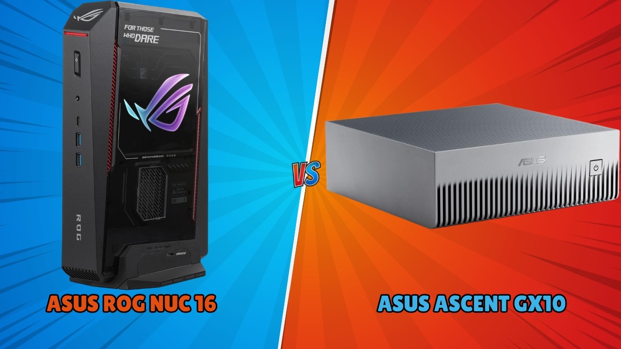 ASUS ROG NUC vs ASUS Ascent GX10 MINI PC | Don't Buy The Wrong One