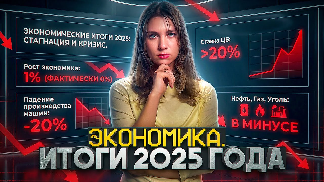 Нефть и газ — всё? Рост цен, налоги и безработица в России // Экономические итоги 2025