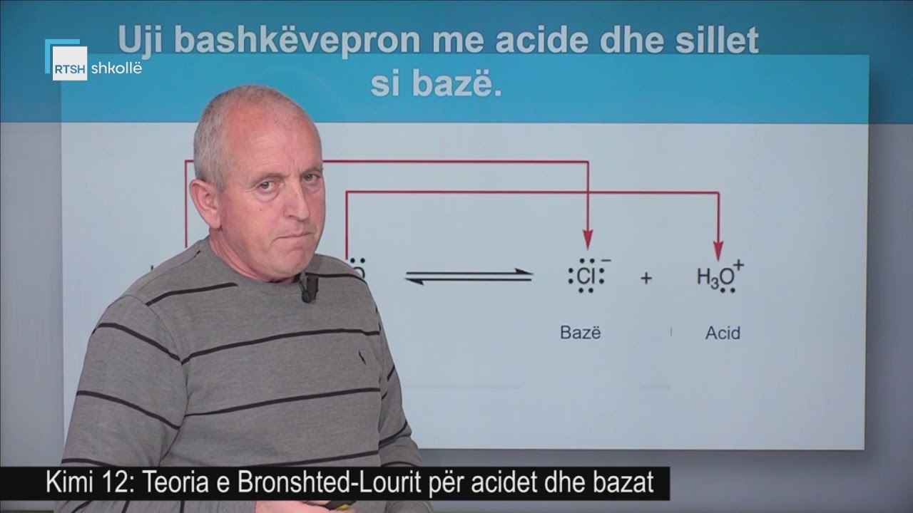 Kimi 12 - Teoria e Bronshted-Lourit për acidet dhe bazat