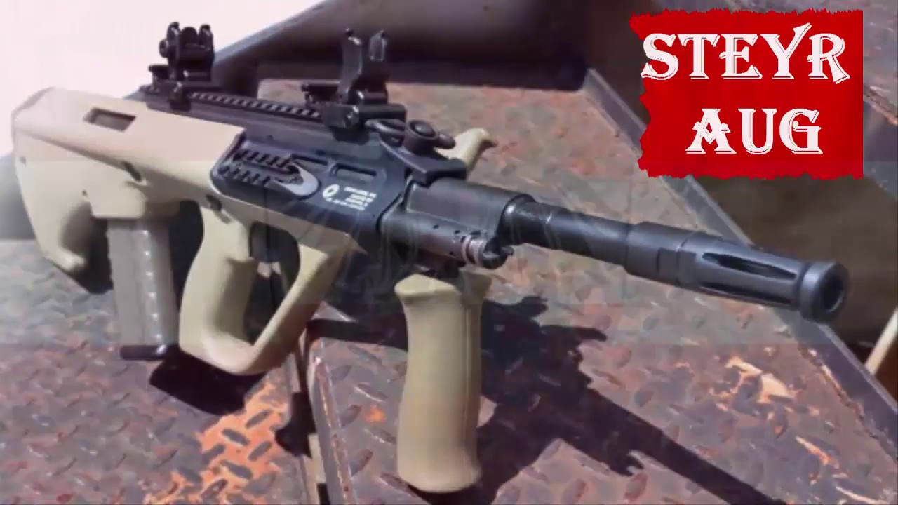 رشاش الاقتحام و القوات الخاصة النمساوي شتاير اوك Steyr AUG