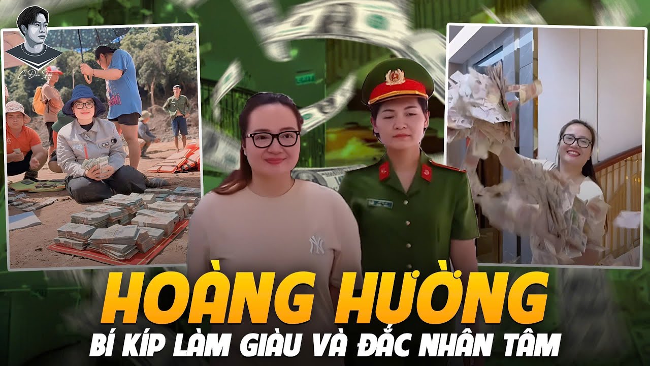 HOÀNG HƯỜNG LÀM GIÀU NHƯ NÀO MÀ RẢI CẢ MƯA TIỀN. BỊ BẾ VẪN ỐI NGƯỜI BÊNH CHẰM CHẶP