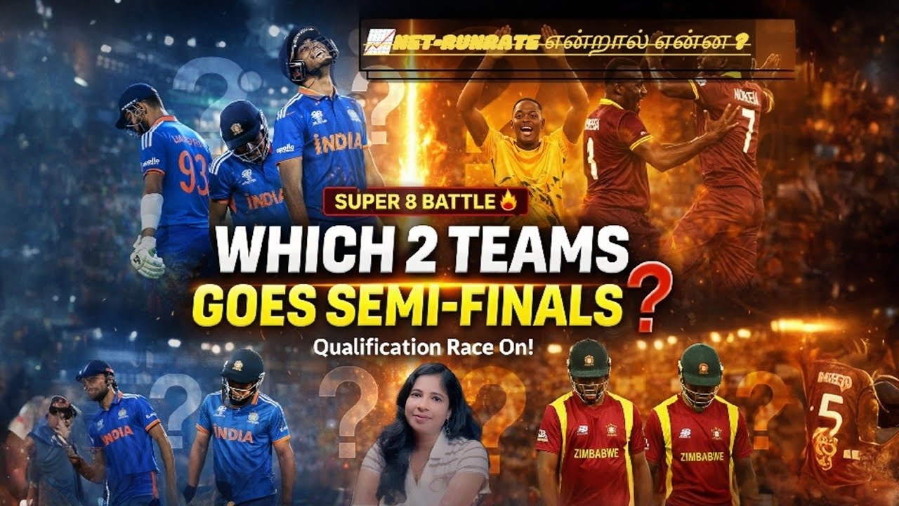 🇮🇳இந்தியா Semi-Final போகுமா ?|📈NET-RUNRATE என்றால் என்ன ?  