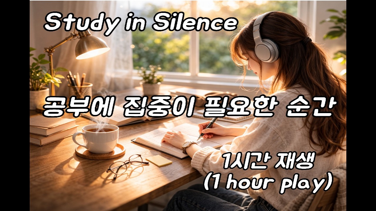 아무 말 없이 곁에 두는 음악 #말의온도#조용한음악#집중하는시간#아무말없는위로#하루의끝#생각정리#감정정리#틈새의시간