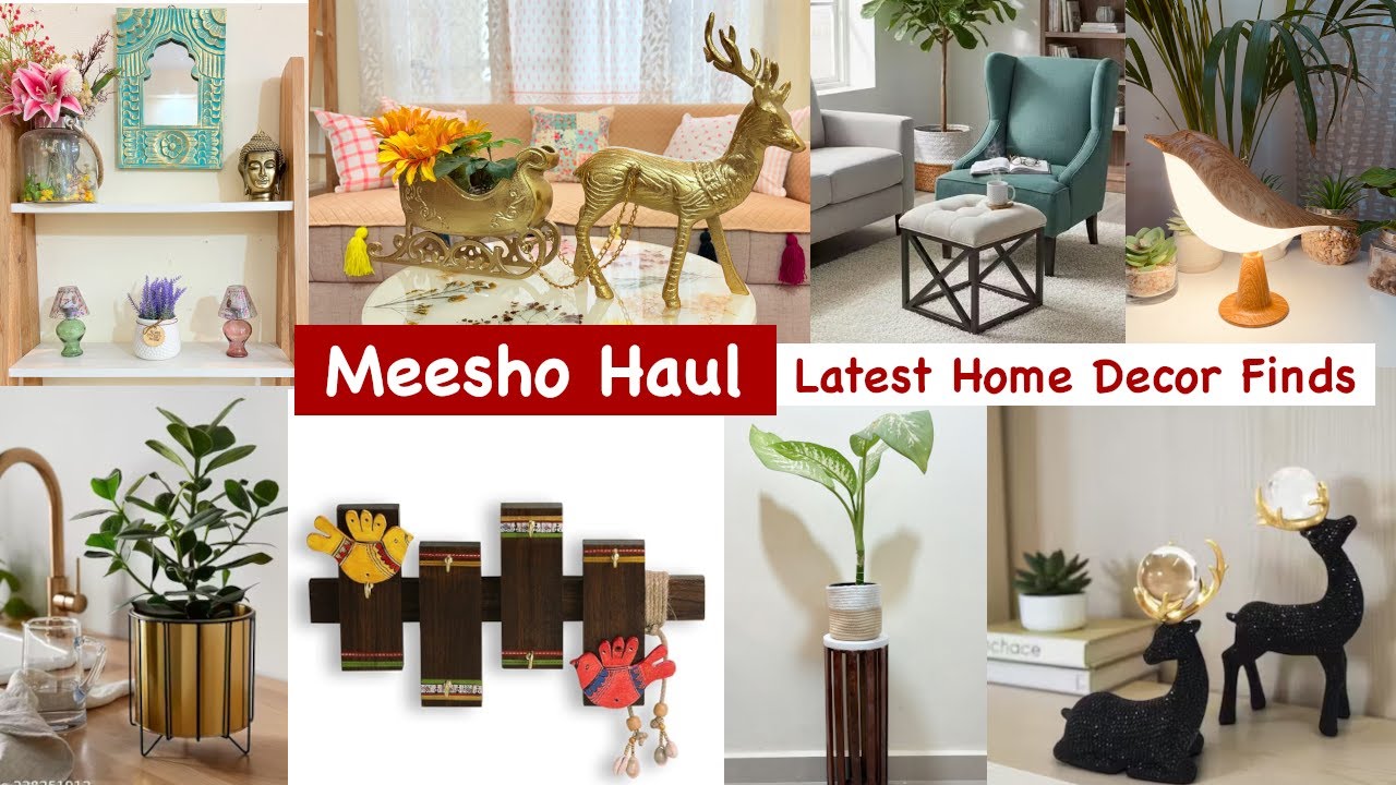 Meesho haul | Meesho home decor haul |Simplify Your Space with Meesho decor staring at 199/- #meesho