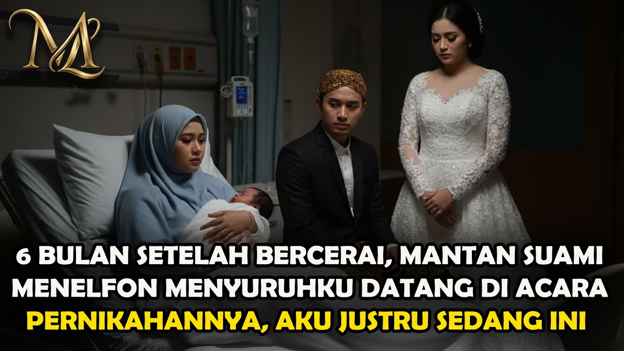 BARU MELAHIRKAN !! AKU DIUNDANG KEPERNIKAHAN SUAMIKU SENDIRI, DIA PANIK KARNA #drama #novelromantis