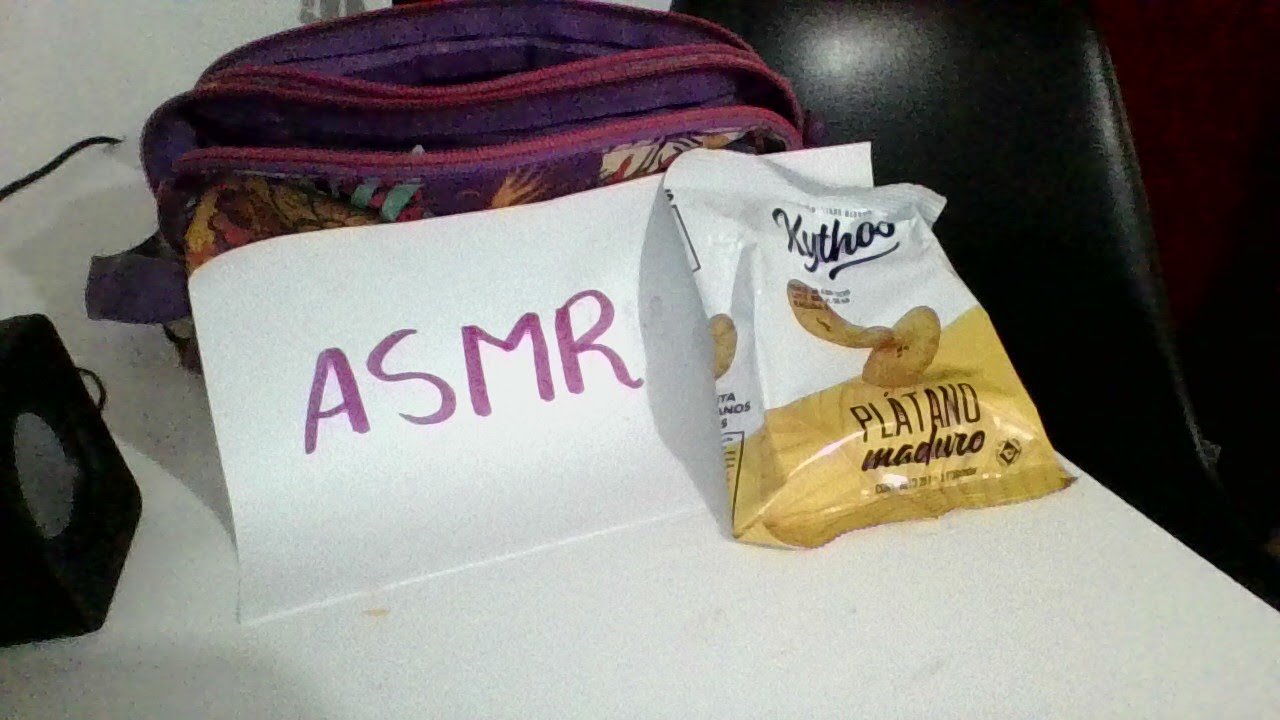 comiendo platanitos ASMR