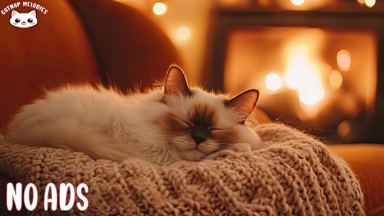 Calming Music for Cats 🐾 Relaxing Sounds for Healing Rest, Stress Relief & Sweet Dreams
