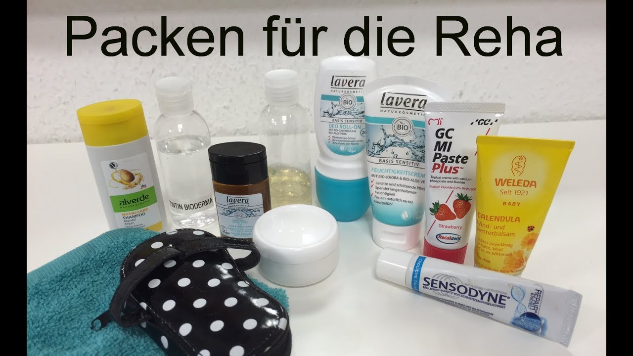 Packen für die Reha - was nehme ich mit? - Brustkrebs Update XV