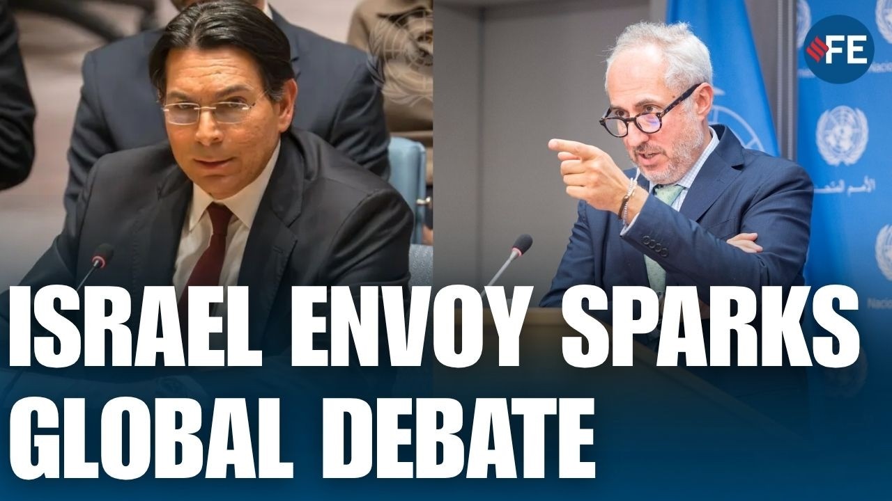UN Forced To Respond Following Viral Confrontation Involving Israel's Envoy | WORLD NEWS