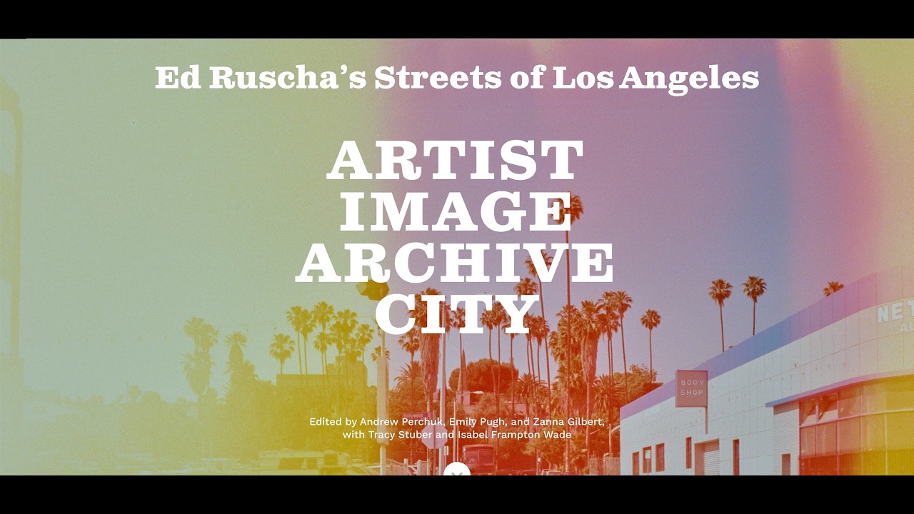 TABF 2025 - Talk Event「1 Million Images in a Book? Publishing Ed Ruscha’s Streets of...」Emily Pugh