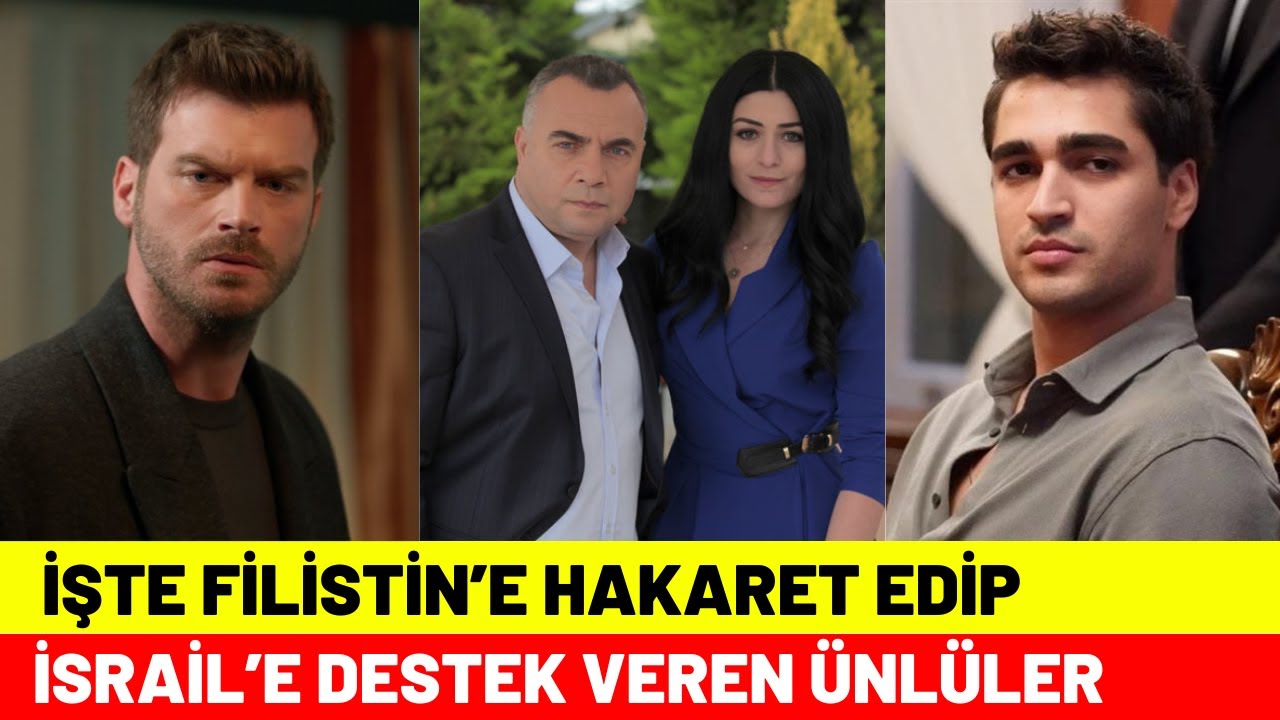 İsrail'e Ve Filistin'e Destek Veren Ünlüler!