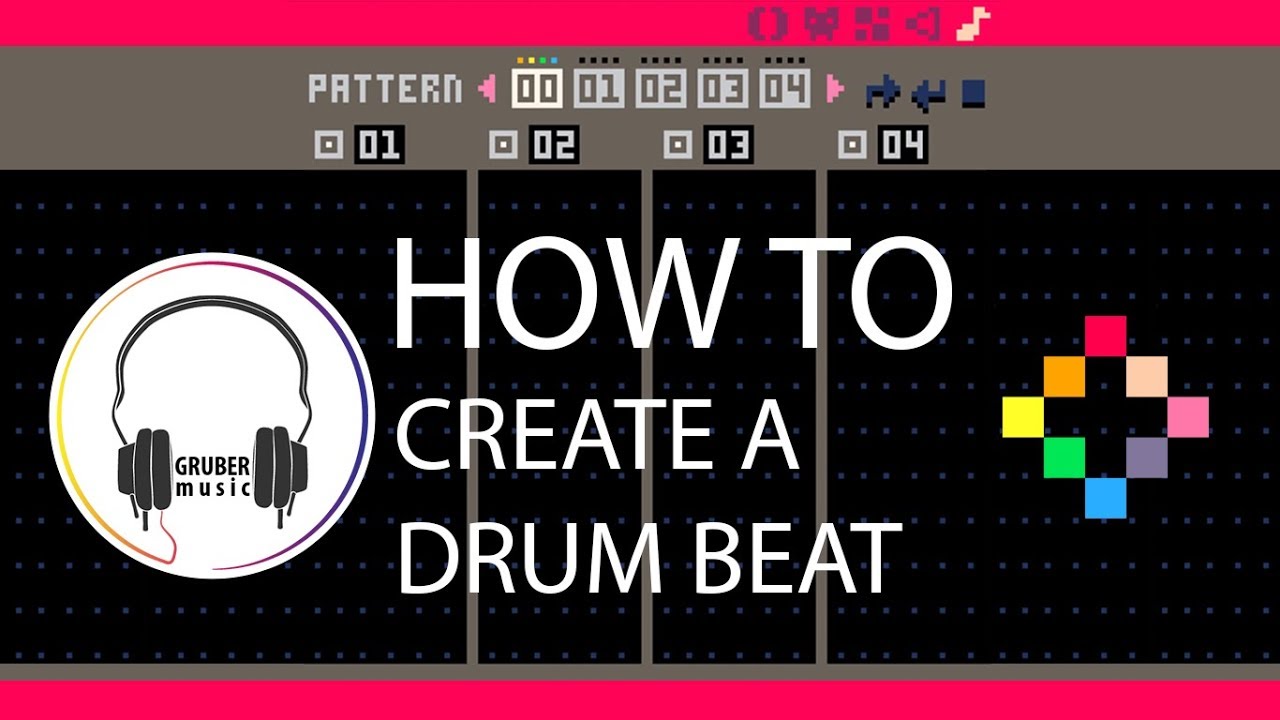 Creating a Drum Beat - Pico-8 Music Tutorial #1