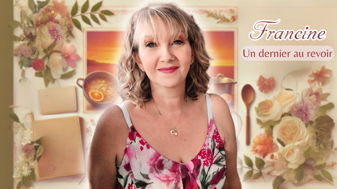 Francine nous a quittés...  un dernier hommage pour une femme exceptionnelle 🕊️🌹