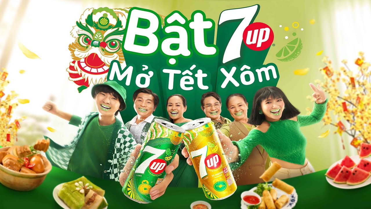 Bật 7UP, Mở Tết Xôm! - 7UP Tết 2023