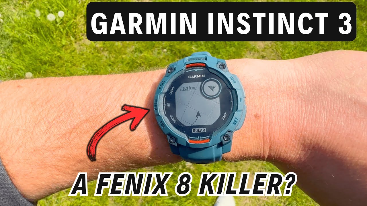 Garmin Instinct 3 Review (AMOLED & Solar): A Cheaper/Better Fenix 8?