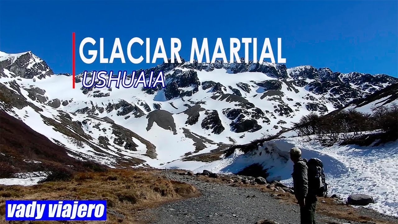 🌎GLACIAR MARTIAL EN USHUAIA EN VERANO | [ BREVE Y FÁCIL]🌎