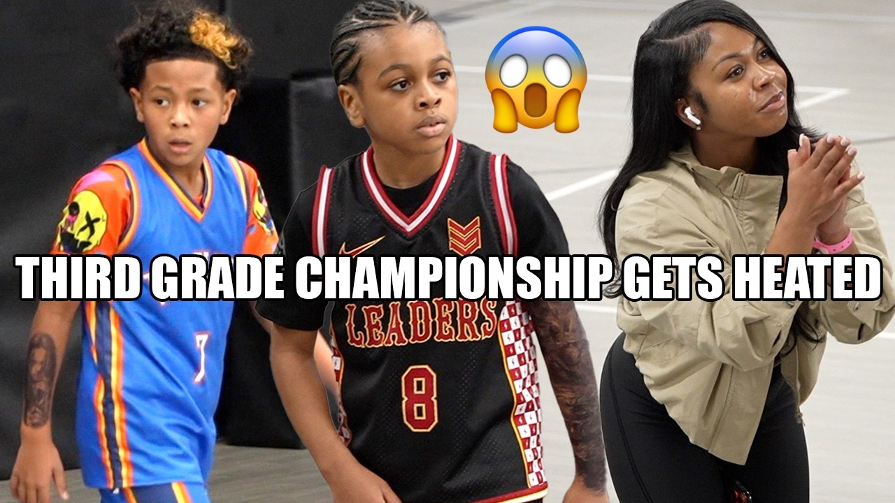 KEVIN DURANT’S AAU TEAM IN HEATED 3RD GRADE CHAMPIONSHIP!