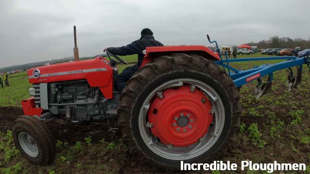 1974 Massey Ferguson 188 Multi-Power 4.1 Litre 4-Cyl Diesel Tractor 75 HP Sherwood Forest 2024 2025