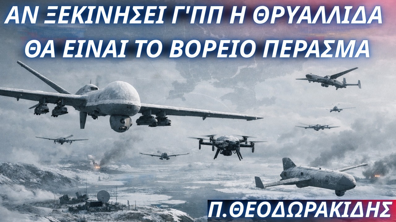 Παναγιώτης Θεοδωρακίδης: Αν ξεκινήσει Γ'ΠΠ η θρυαλλίδα θα είναι το Βόρειο Πέρασμα