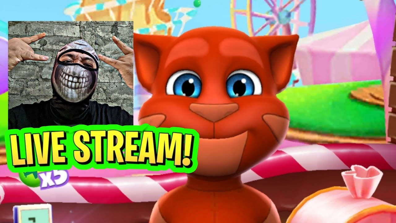 Talking Tom 2 Live Stream Funny