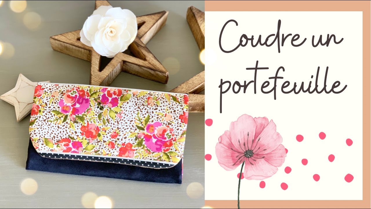 Coudre un portefeuille compagnon - #coudreunportefeuille