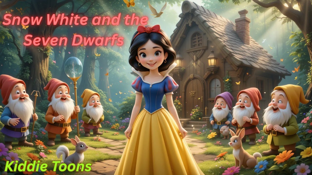 Snow White & the Seven Dwarfs | Magical Kids Story with Moral & Adventure Animation