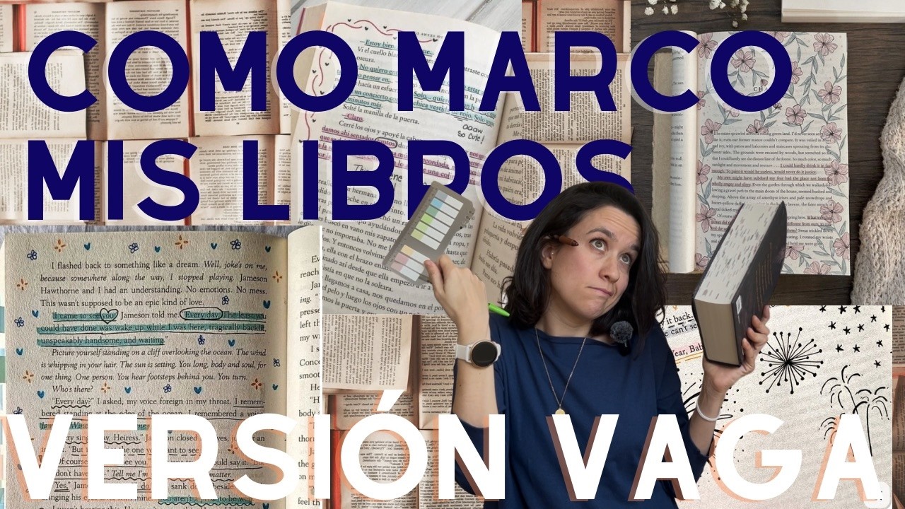 Como marco mis libros; versión vaga