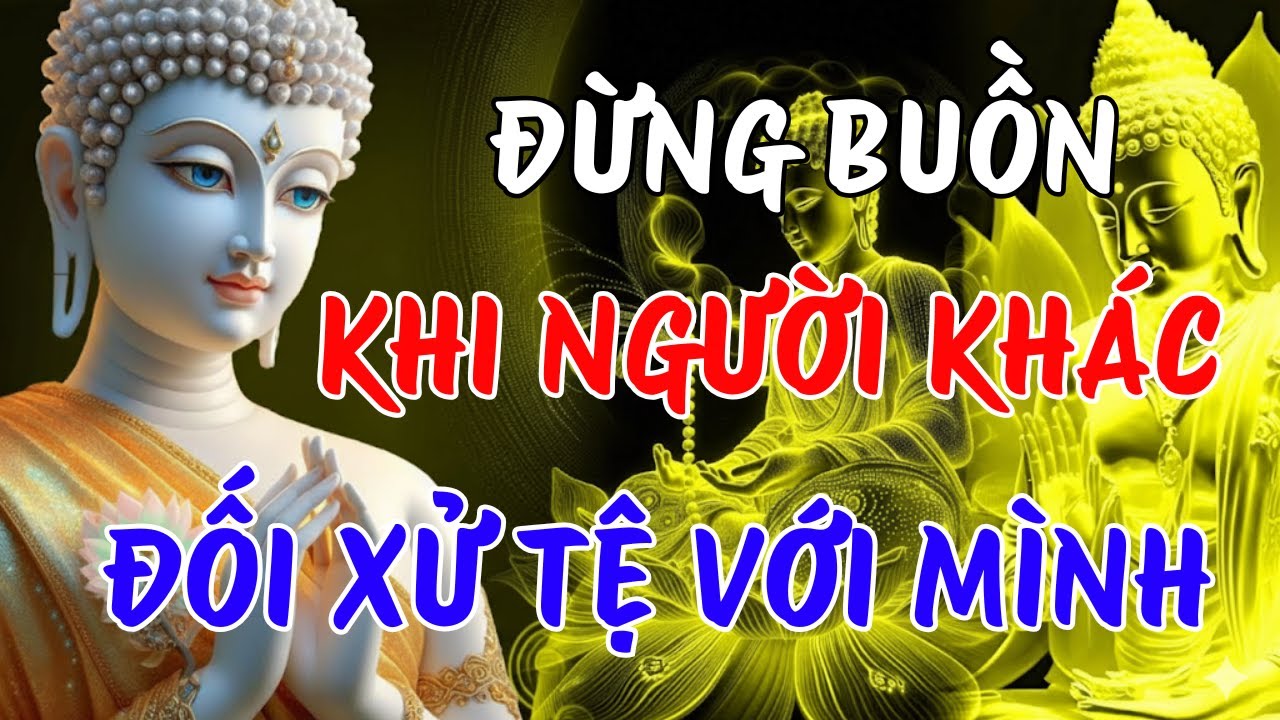 ĐỪNG BUỒN KHI BỊ ĐỐI XỬ TỆ - HIỂU ĐÚNG NHÂN QUẢ ĐỂ TÂM AN | LỜI PHẬT DẠY