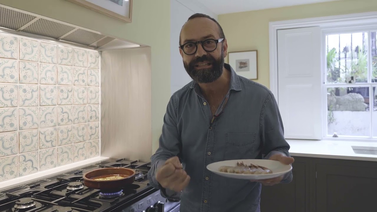 Prawns in chilli and garlic by Jos&eacute; Pizarro