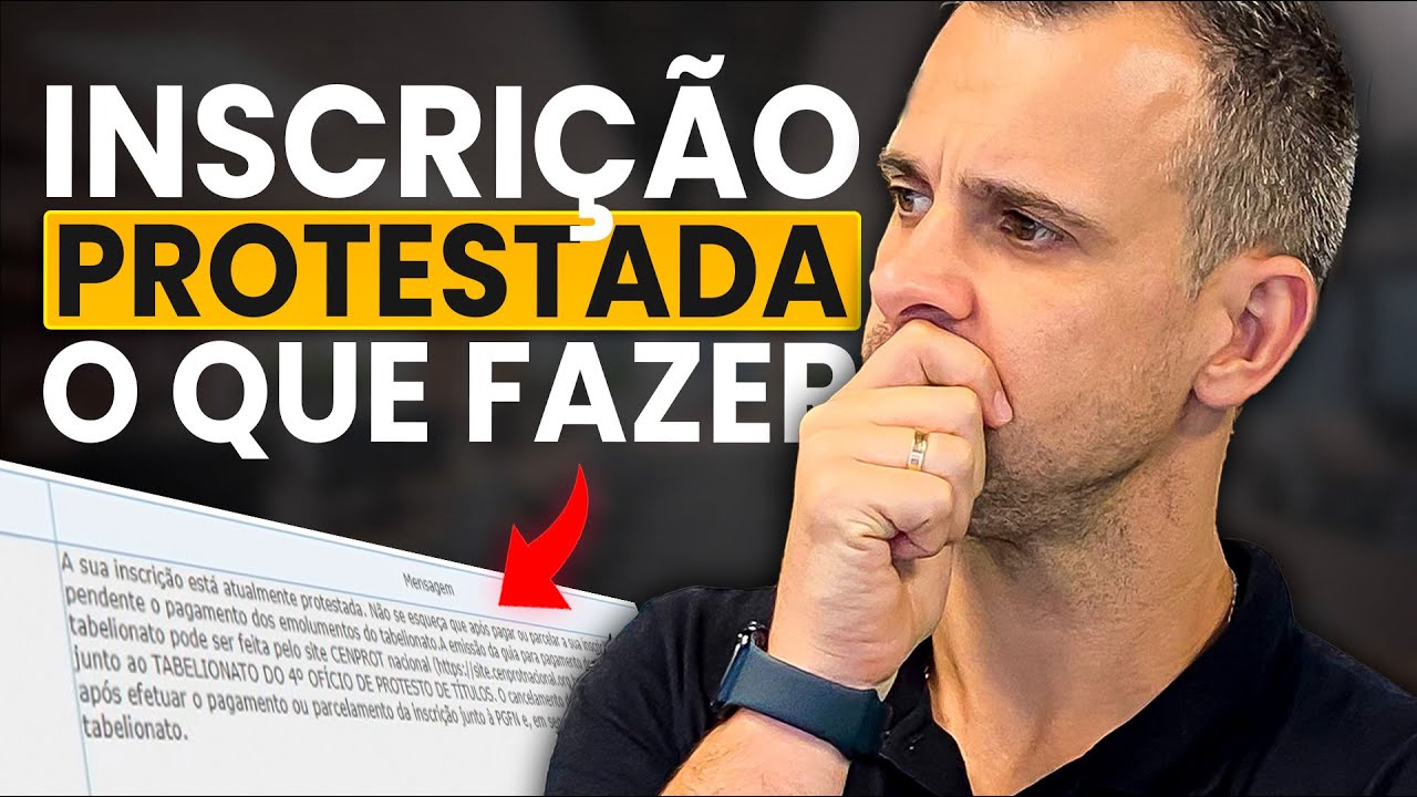 Dívida Ativa PROTESTADA no Portal Regularize | O QUE FAZER