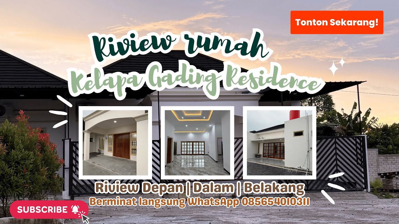 RUMAHMU SUDAH MAU JADI YUK DIINTIP !!! #uhomeliving 