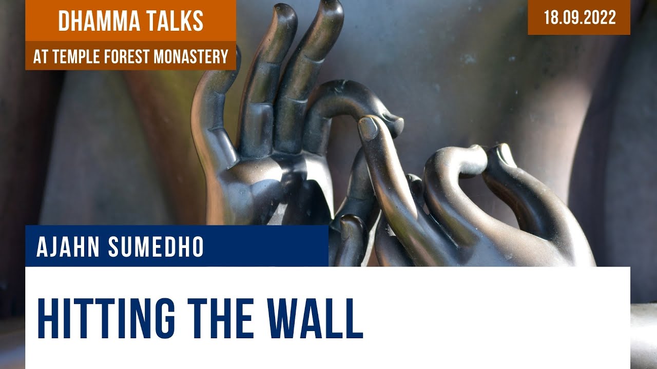 Hitting the Wall | Ajahn Sumedho | 18.09.2022